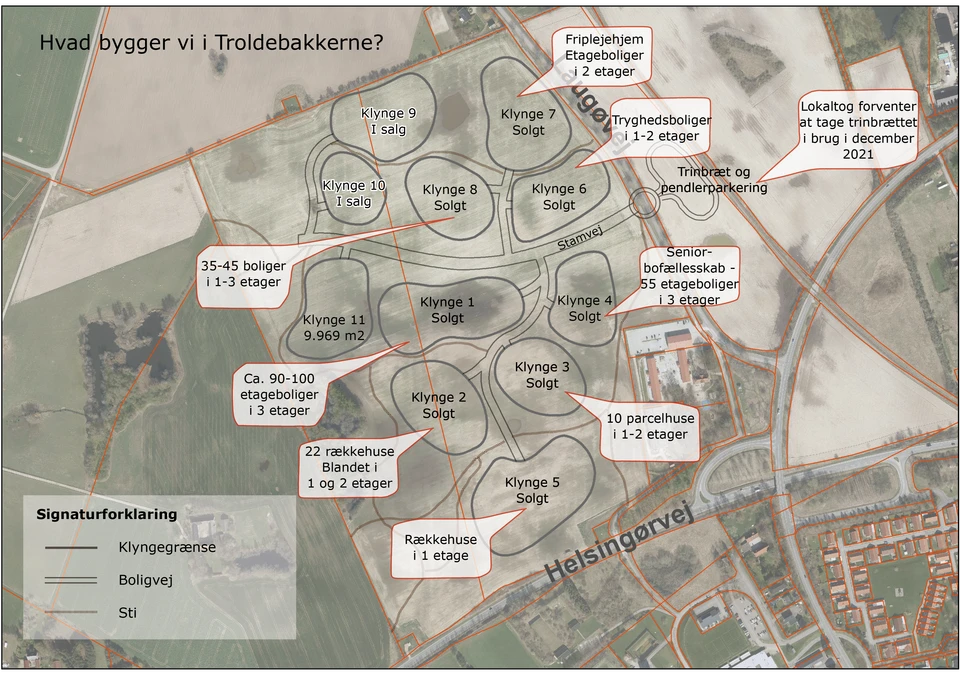 oversigt over hvad der bygges i troldebakkerne