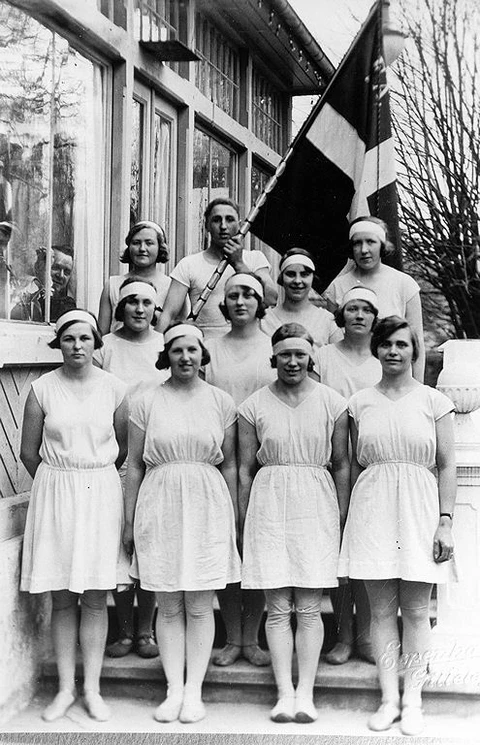  Damehold. Esrum Skytte – og gymnastikforening, 1926