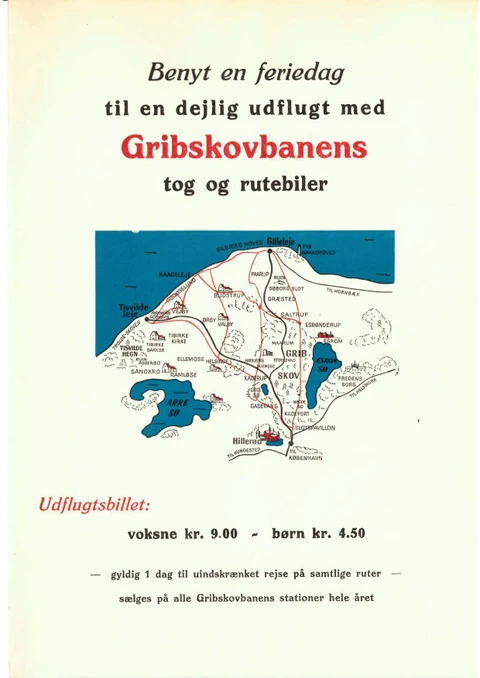 Udflugtsbillet, ukendt årstal