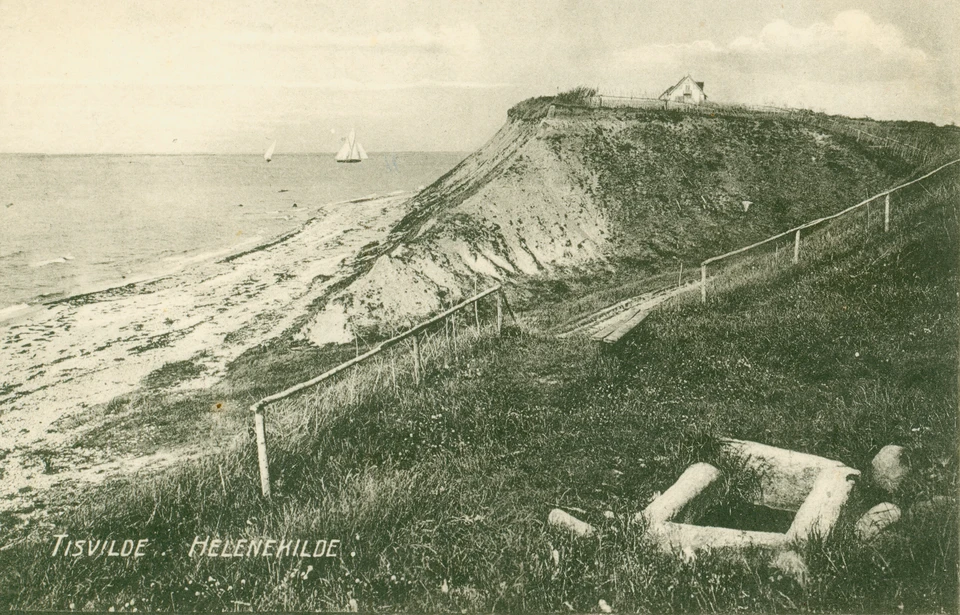 Sankt Helene Kilde og Grav, ca. 1900