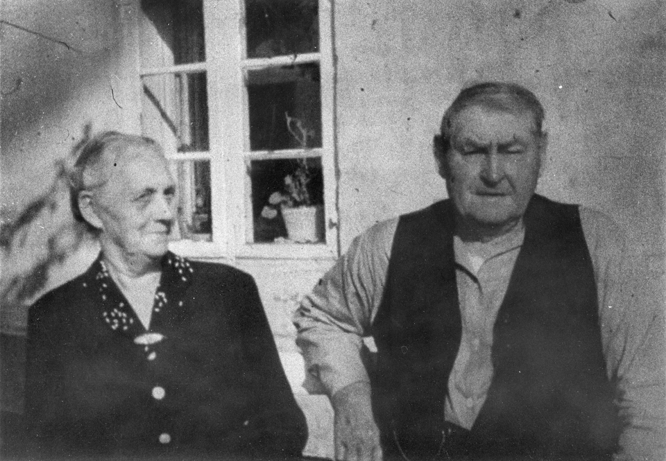 Ægteparret Christiane og Niels Clausen, 1946