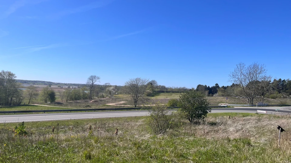 Udsigt fra Dragstrup mod Søborg Sø